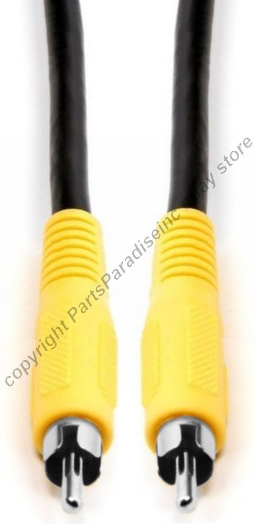 10ft Single RCA RG59 Security Camera Video/SPDIF Digital Audio Cable/Cord/Wire