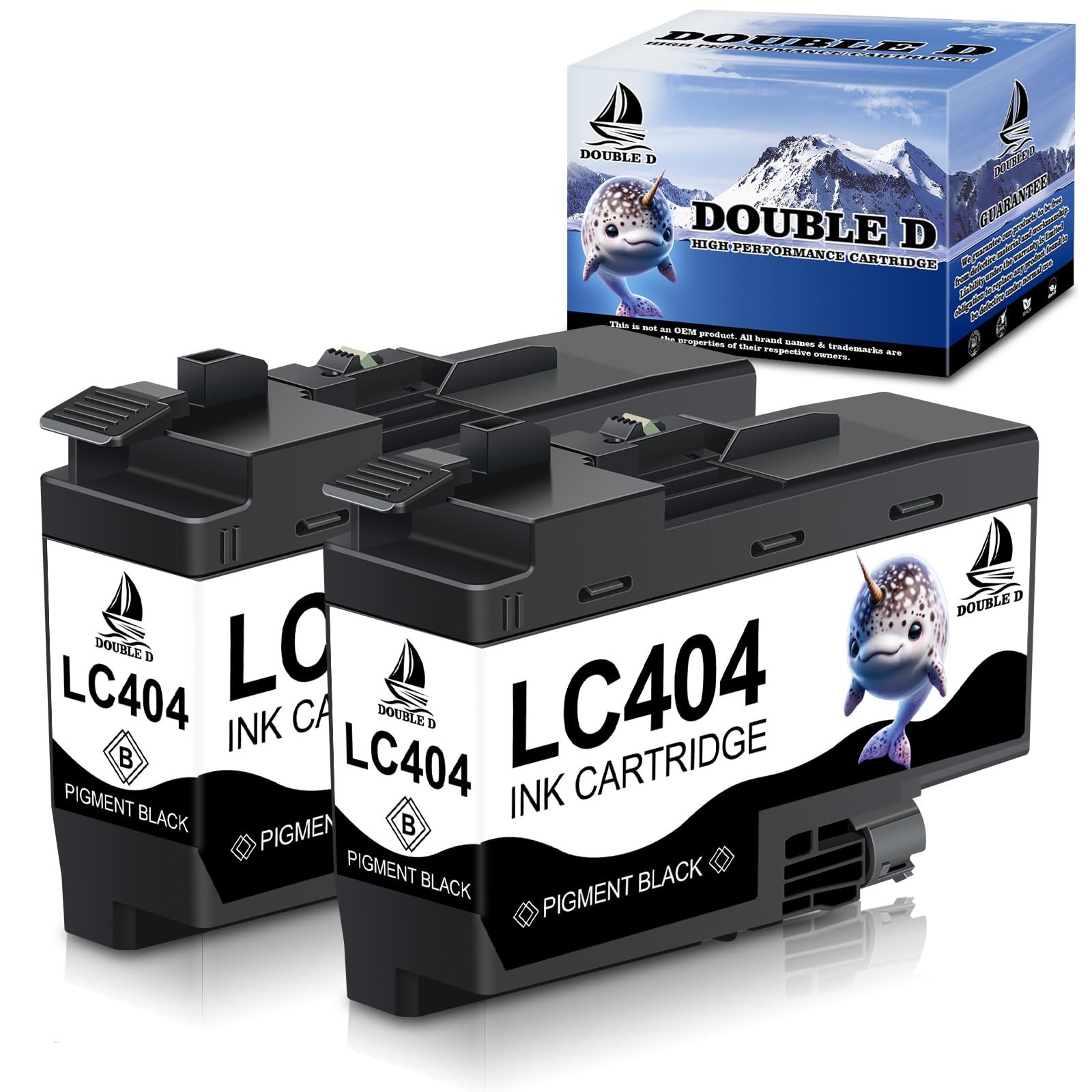 LC404 Black Ink Cartridges for Brother LC404 LC404XL BK Work for Brother MFC-...
