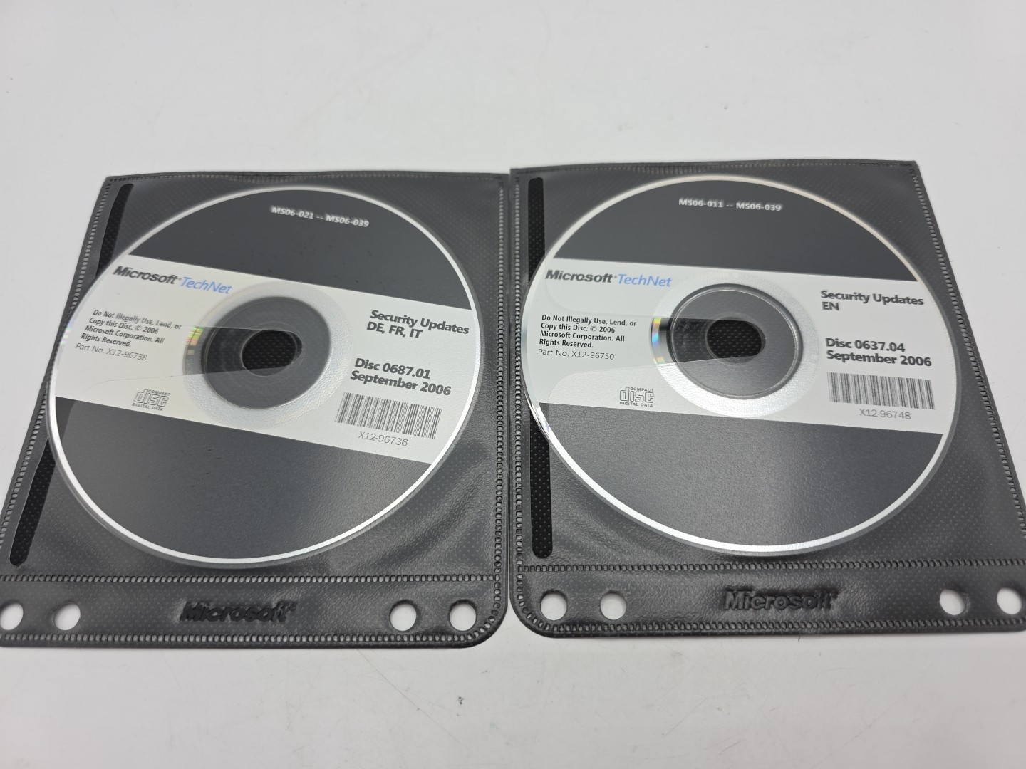MICROSOFT-TechNet security Updates EN DE FR IT MS06-021 ms06-039 SEPTEMBER 2006