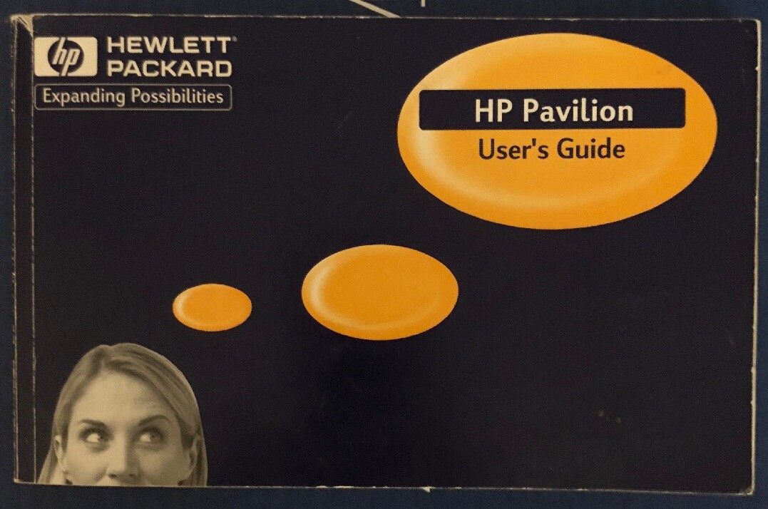 1998 Hewlett Packard HP Pavilion Getting Started Guide Manual No Other Accessori