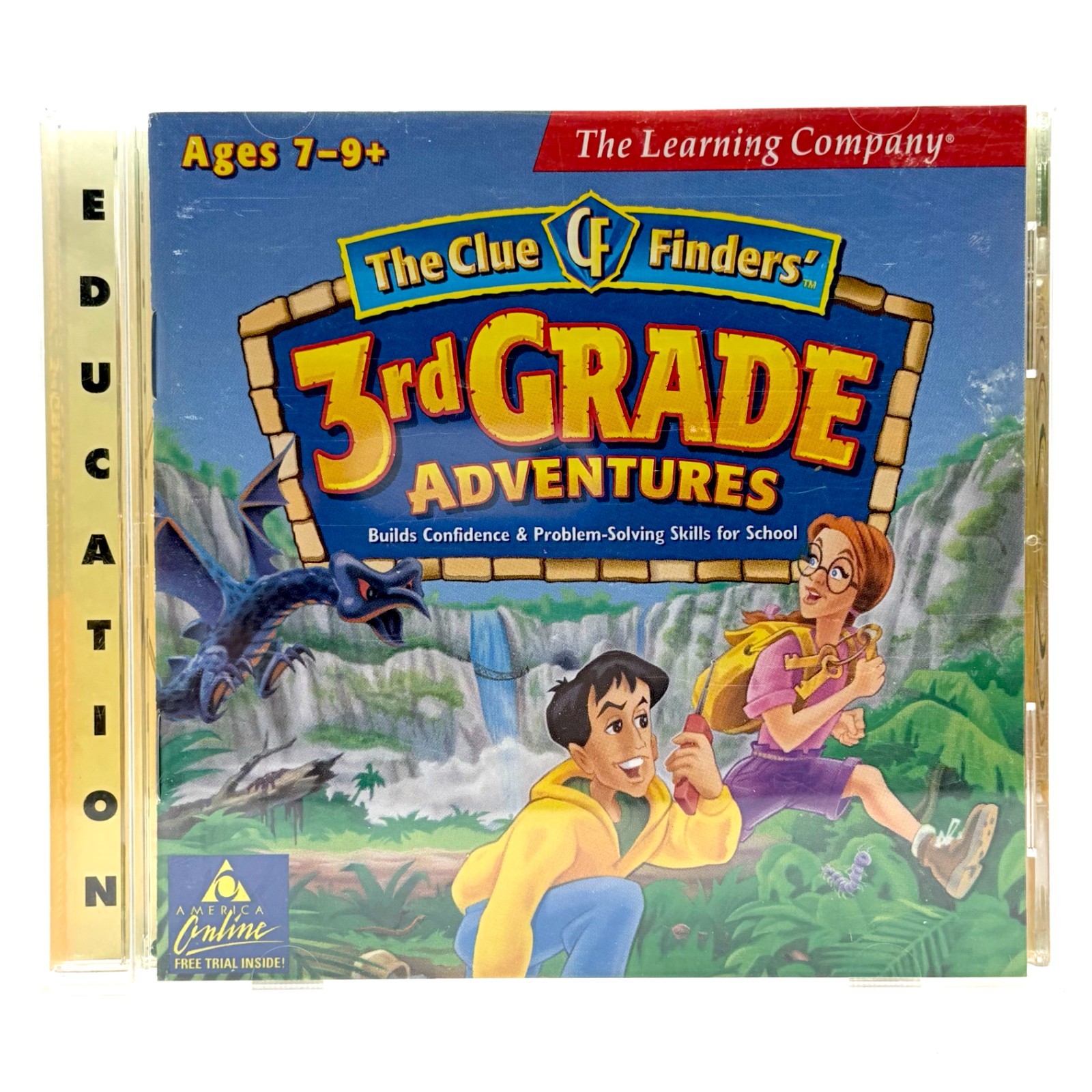 The Clue Finders 3rd Grade Adventures Computer PC Game 1997 CD-ROM