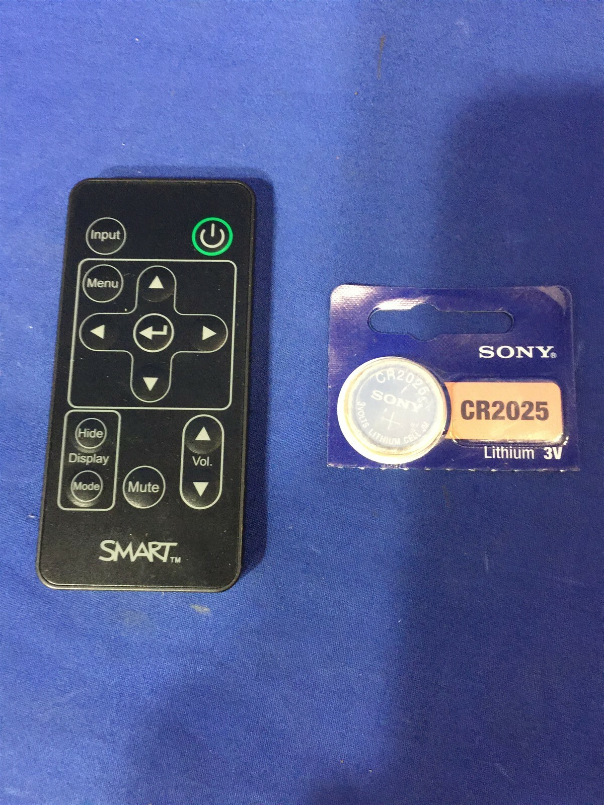 Smart Technologies Smartboard Projector Remote 03-00131-20 Model UF55 w/battery