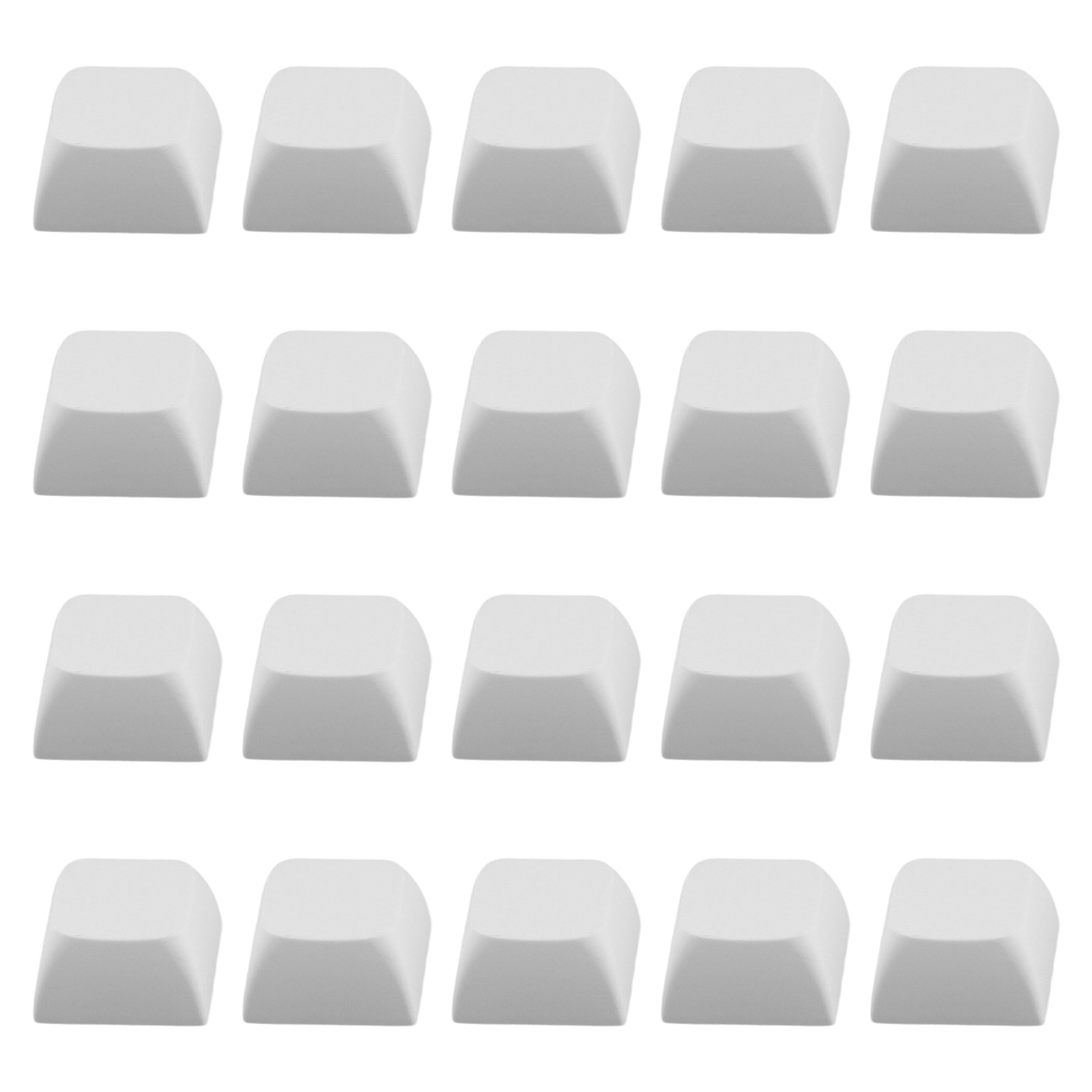 20 Key XDA Profile PBT Keycaps Mechanical Keyboard 1U 1X  Print Blank2548