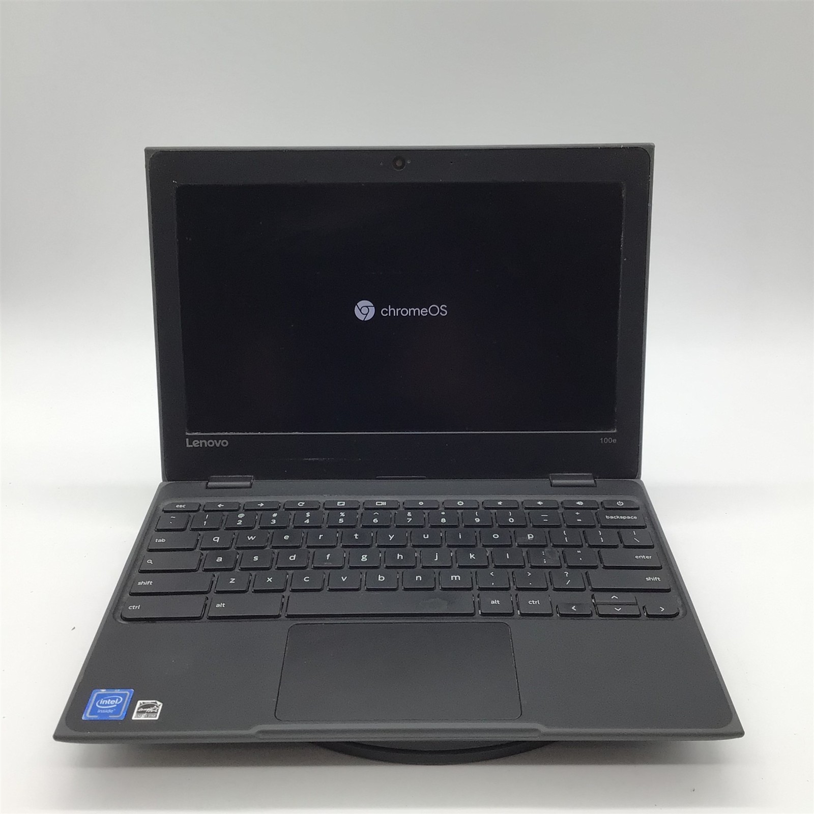 Lenovo 100e Chromebook 81ER0002US Celeron N3350/4GB RAM/31GB *Pressure Spots*