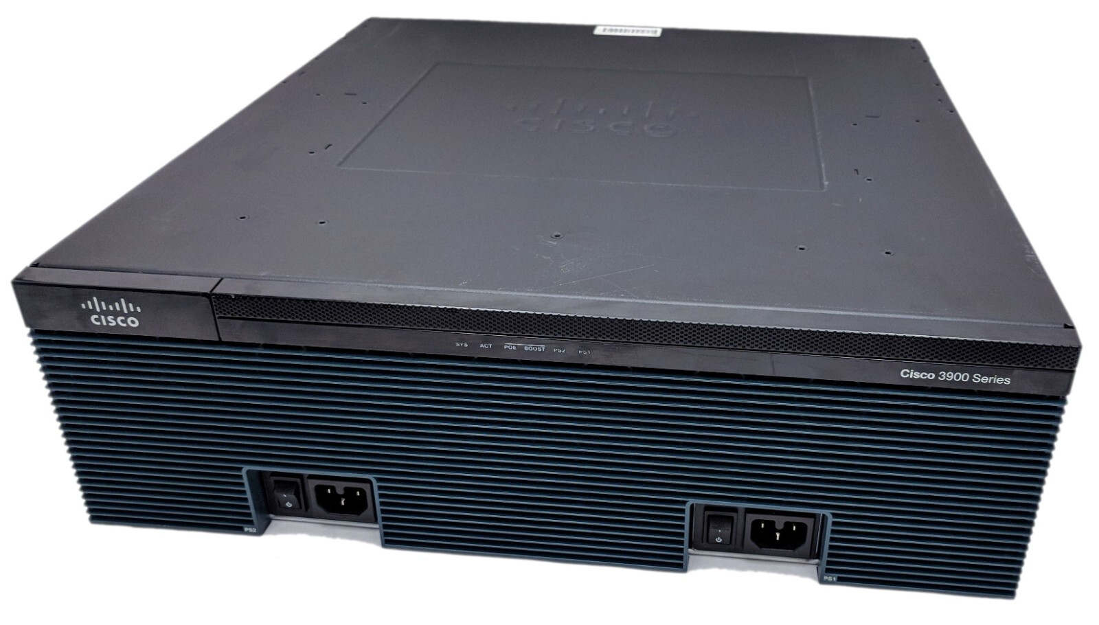 Cisco 3925 Integrated Services Router w/ C3900-SPE100/K9 & SM-D-ES3-48-P Modules
