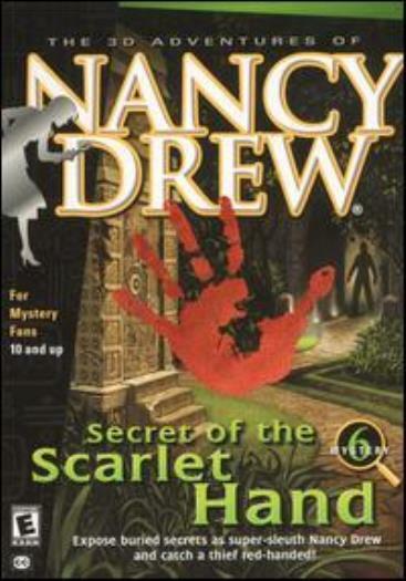 Nancy Drew: Secret of the Scarlet Hand PC CD Maya curator detective mystery game