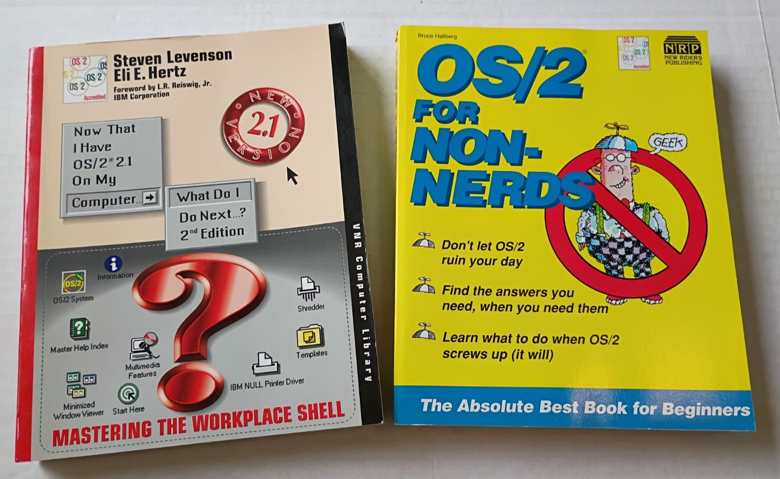 OS/2 For Non-Nerds AND Now That I have OS/2 v2.1 on My Computer