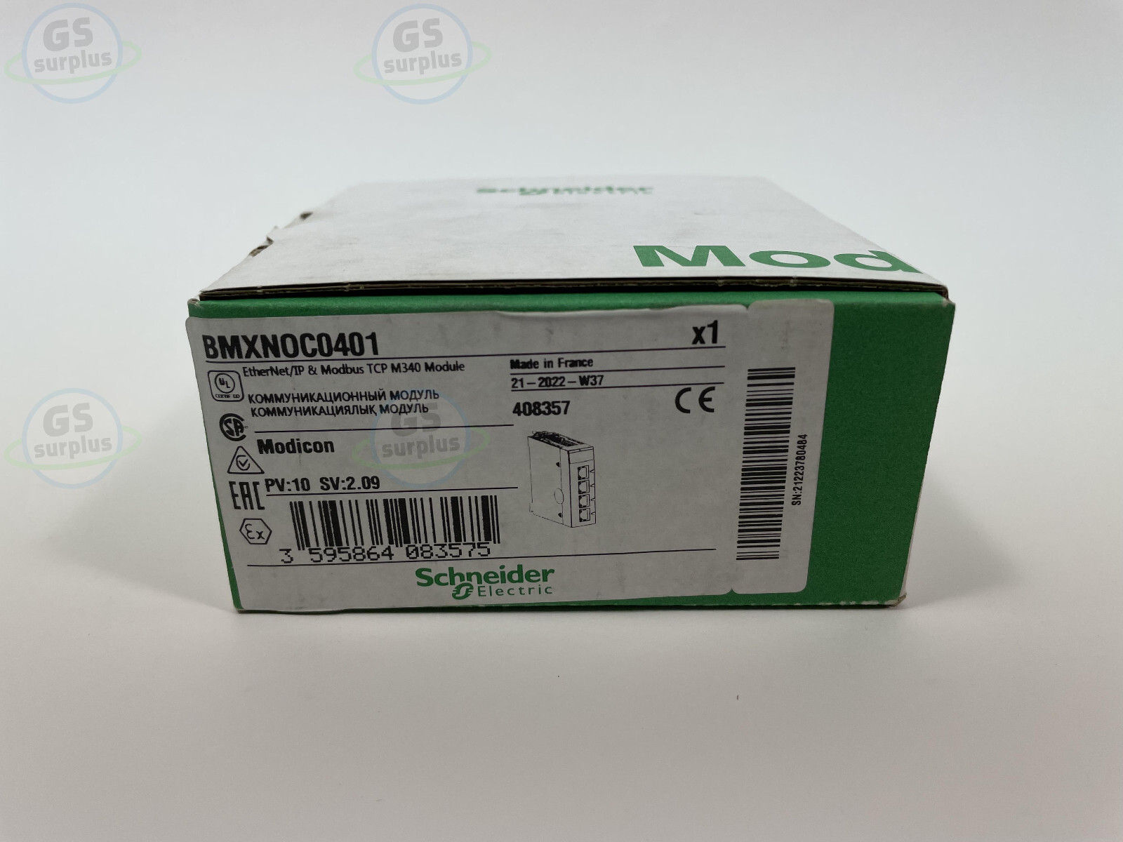 New Schneider Electric BMXNOC0401 Modicon M340 Ethernet/IP Modbus TCP