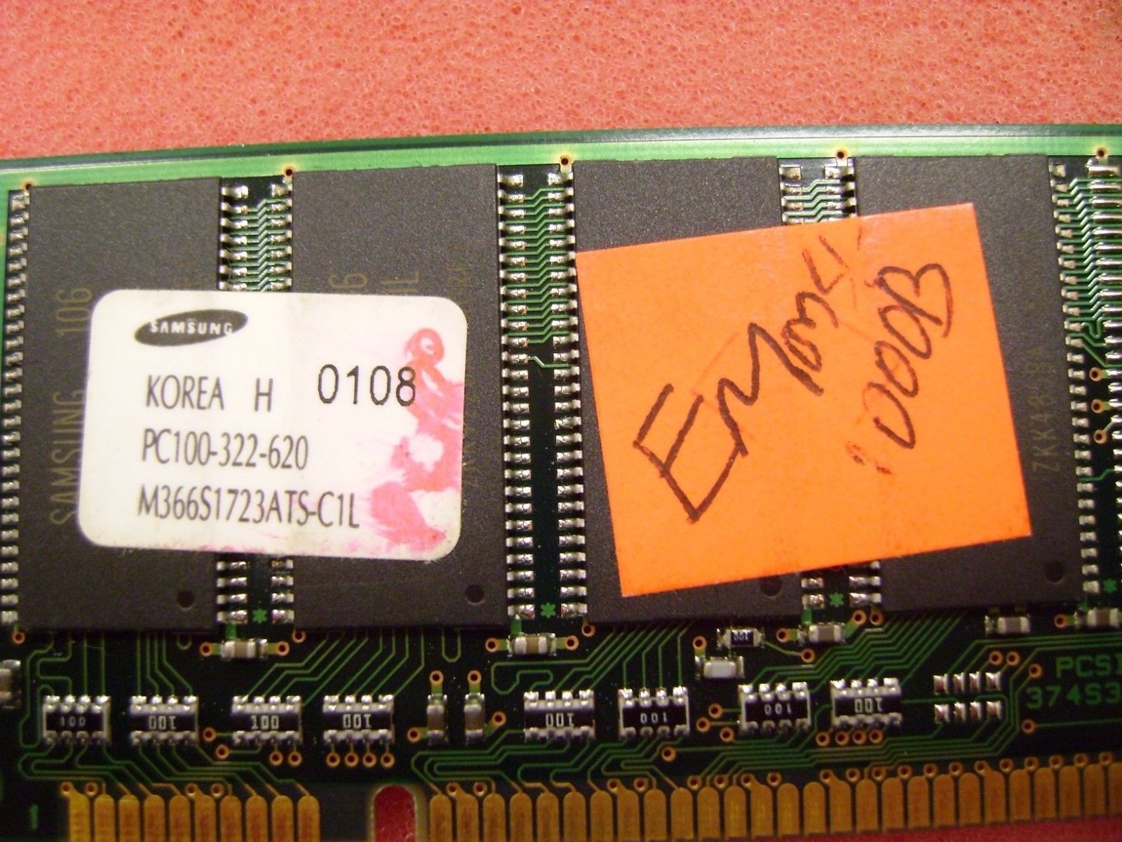 eMACHINES SAMSUNG Desktop Memory 128MB  SDRAM 133Mhz  *  M366S1723ATS-C1L