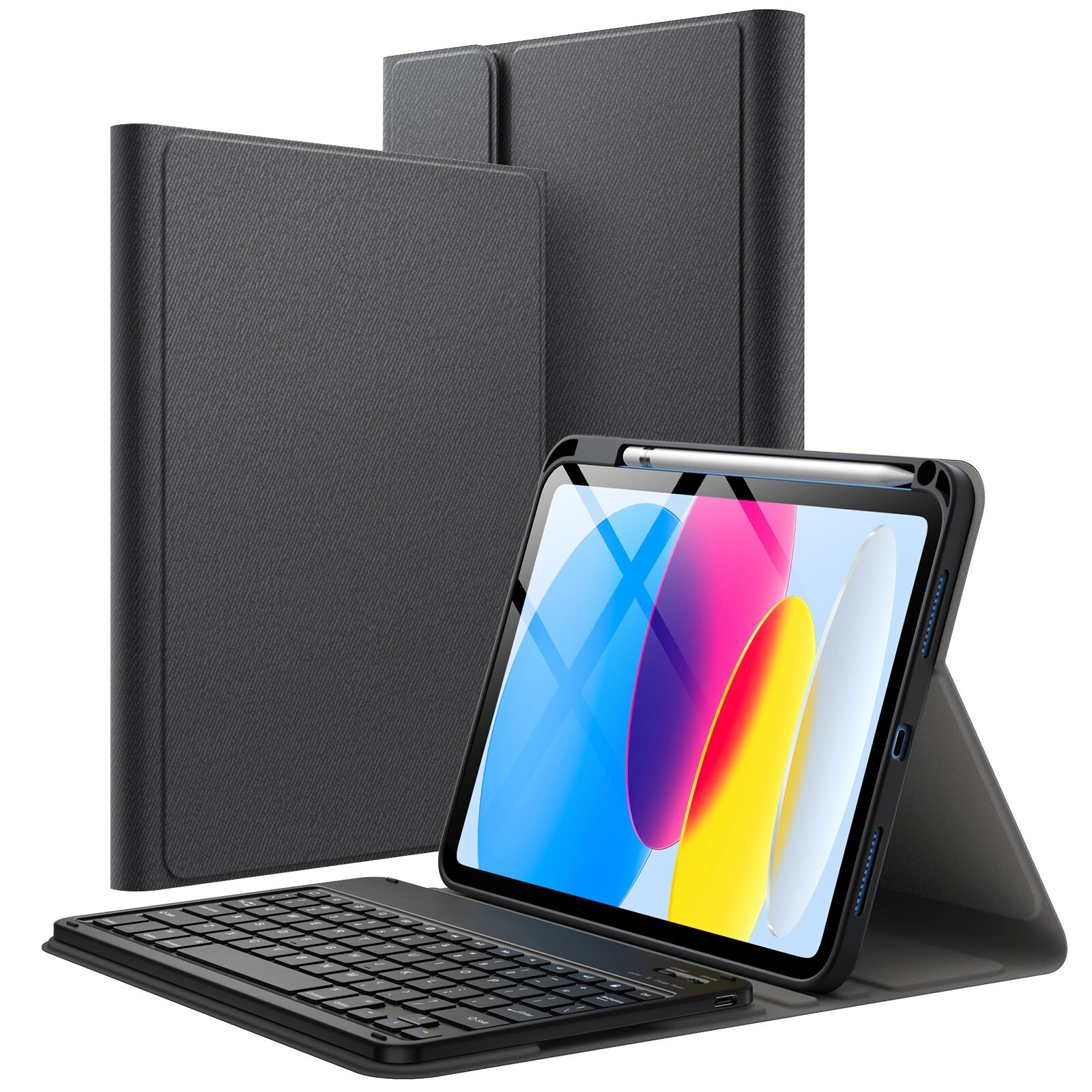 JETech Keyboard Case for iPad (A16) 11th/10th Generation (2025/2022)