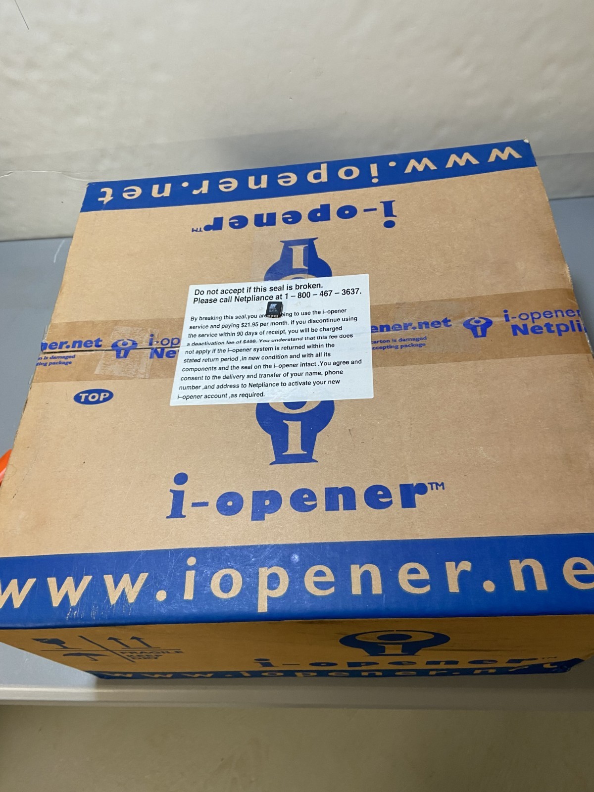 Rare Museum Item i-opener Net- Appliance/Computer New in Box