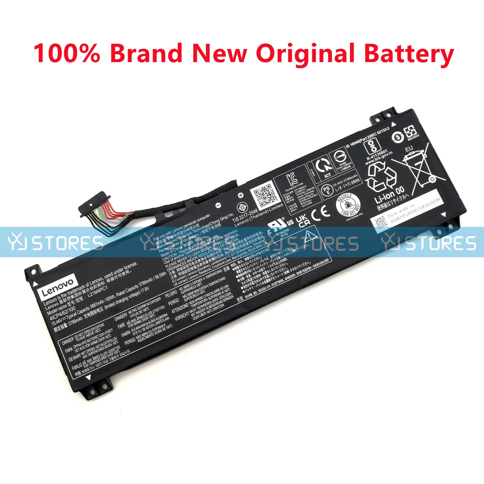 Genuine L21D4PC0 L21L4PC0 L21M4PC1 OEM Battery for Lenovo Legion Legion 5 15IAH7