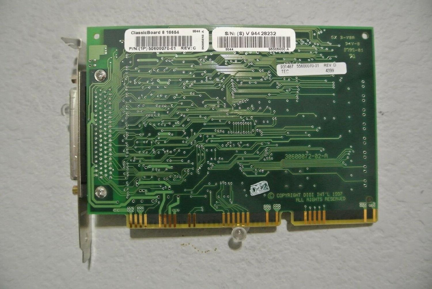 Digi International ClassicBoard 8 16654 UART RS232