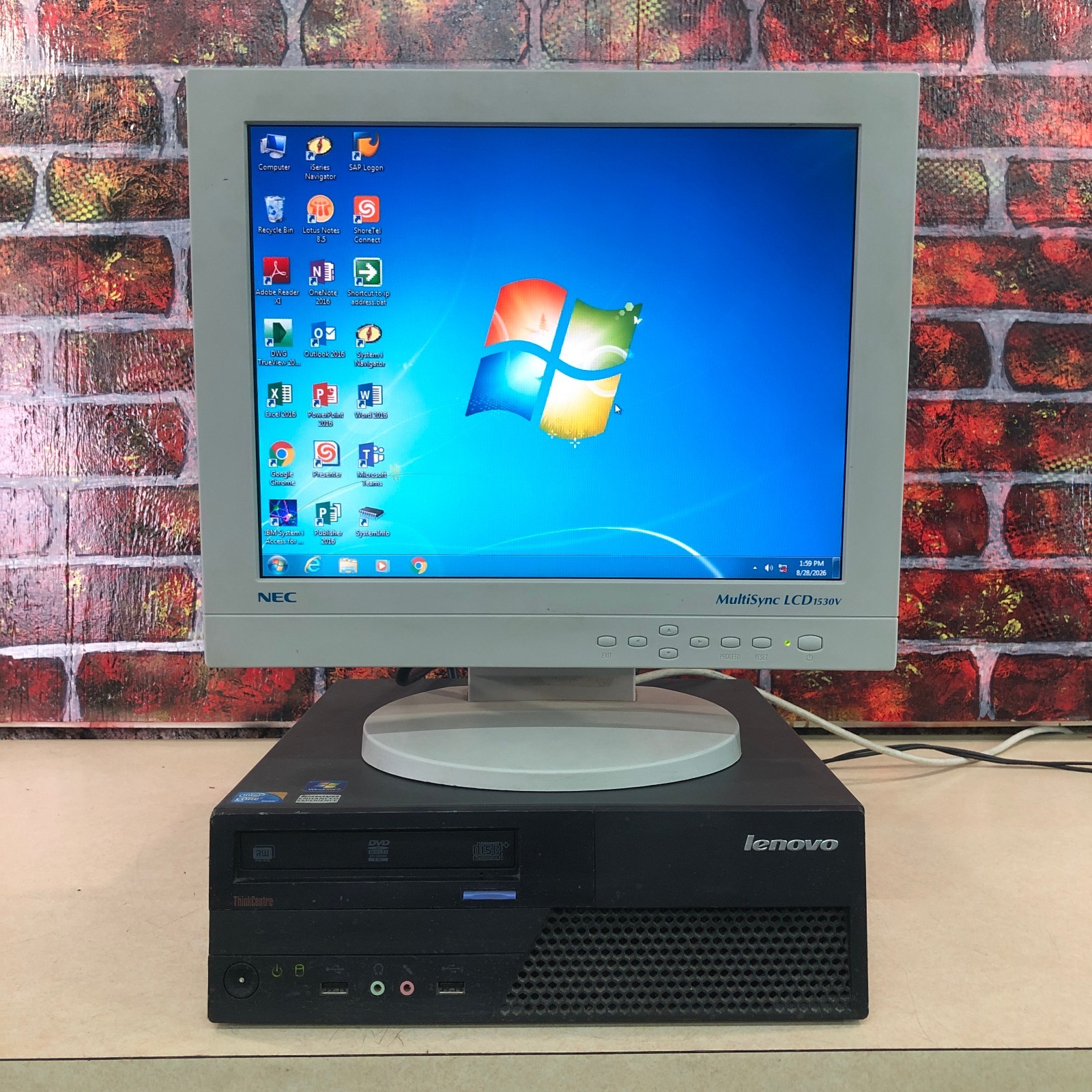 Lenovo ThinkCentre SFF PC Retro Gaming Core 2 2.93GHz 6GB RAM (Windows 7 Pro)