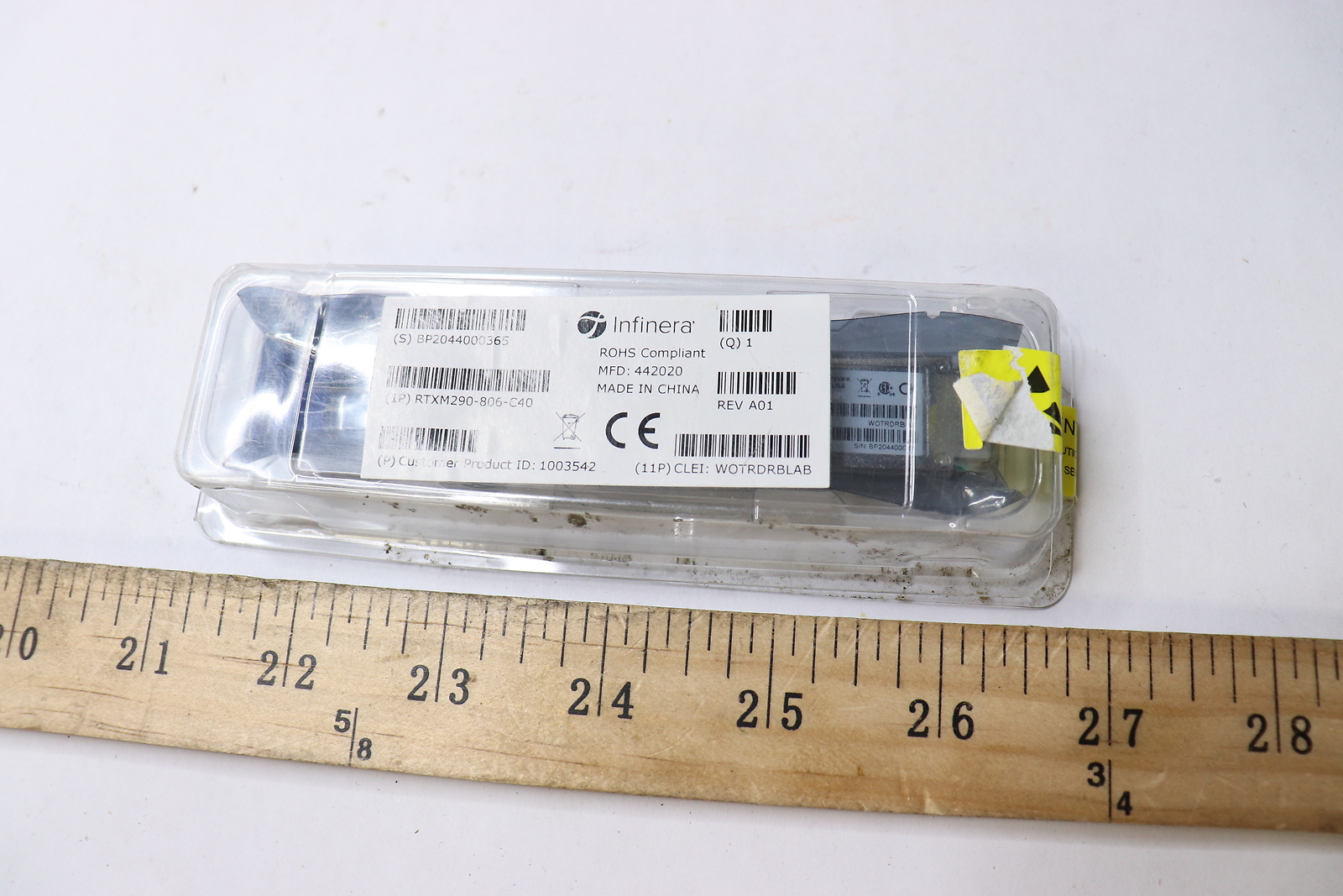 ENET Infinera Module QSFP28 For Data Networking 100 Gigabit TOM-100G-Q-LR4