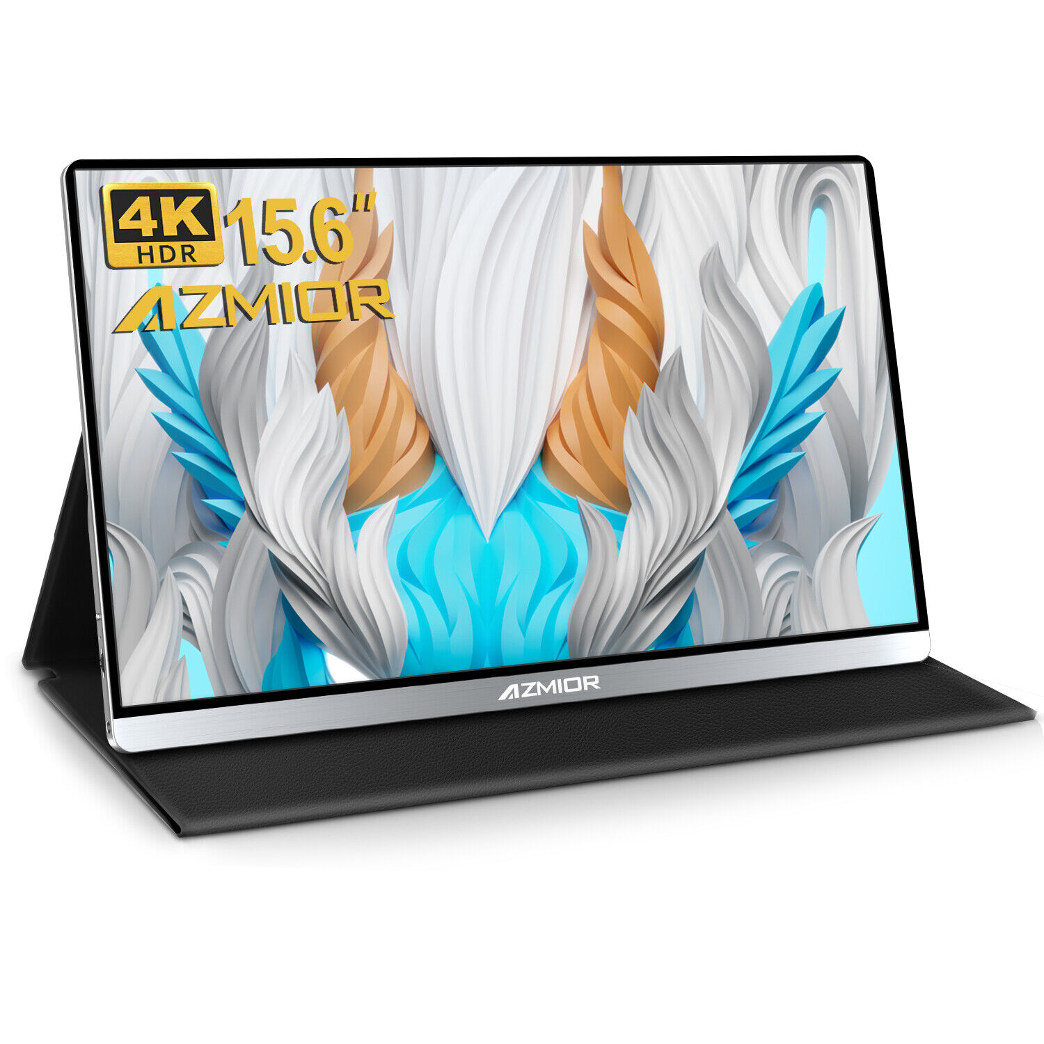 UPERFECT 15.6 inch 4K 3840x2160 HDR IPS Ultra Slim Portable Monitor & HD Input