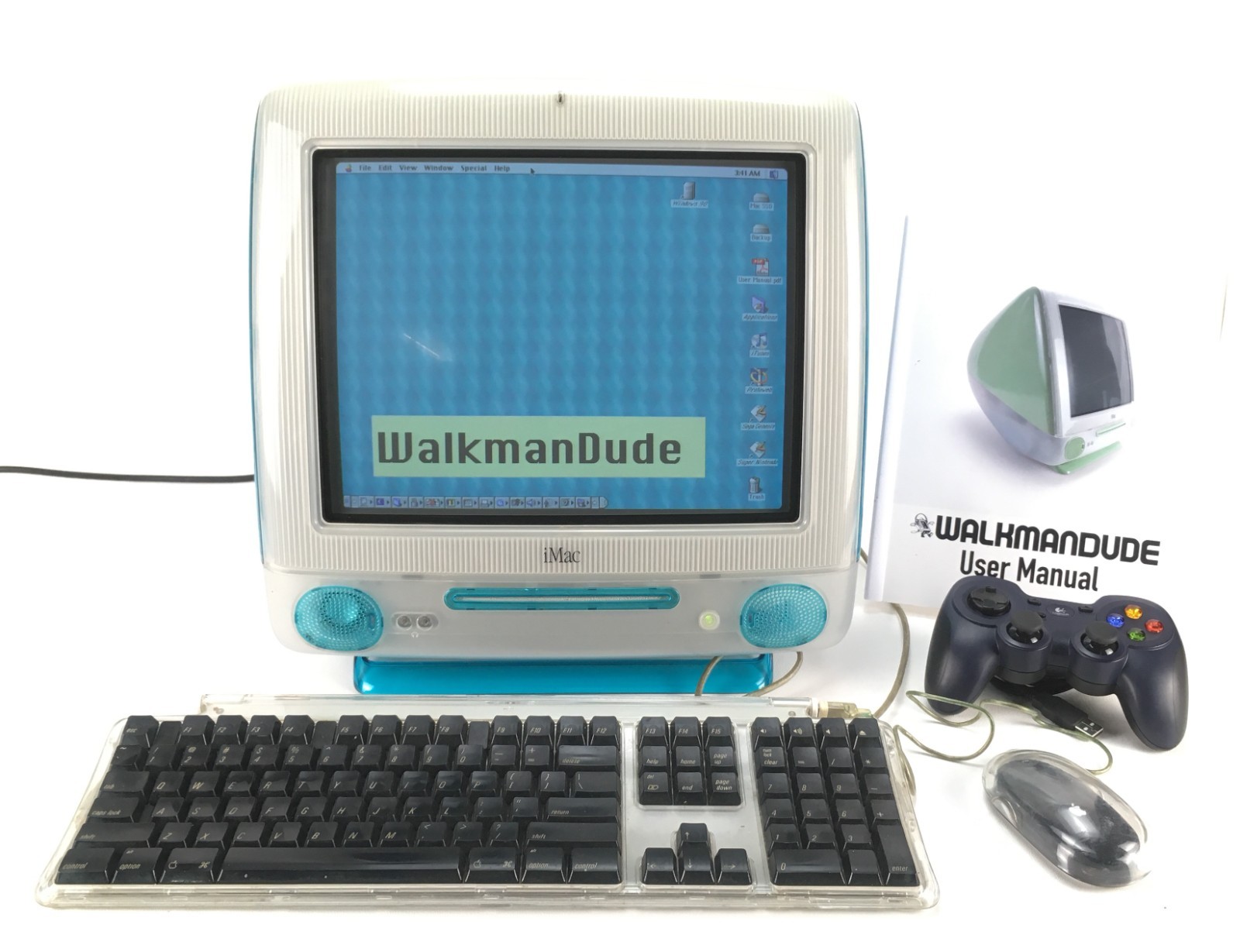 Apple iMac G3 Blueberry - 500Mhz 1GB RAM 128GB SSD | Refurbed & Maxed Out