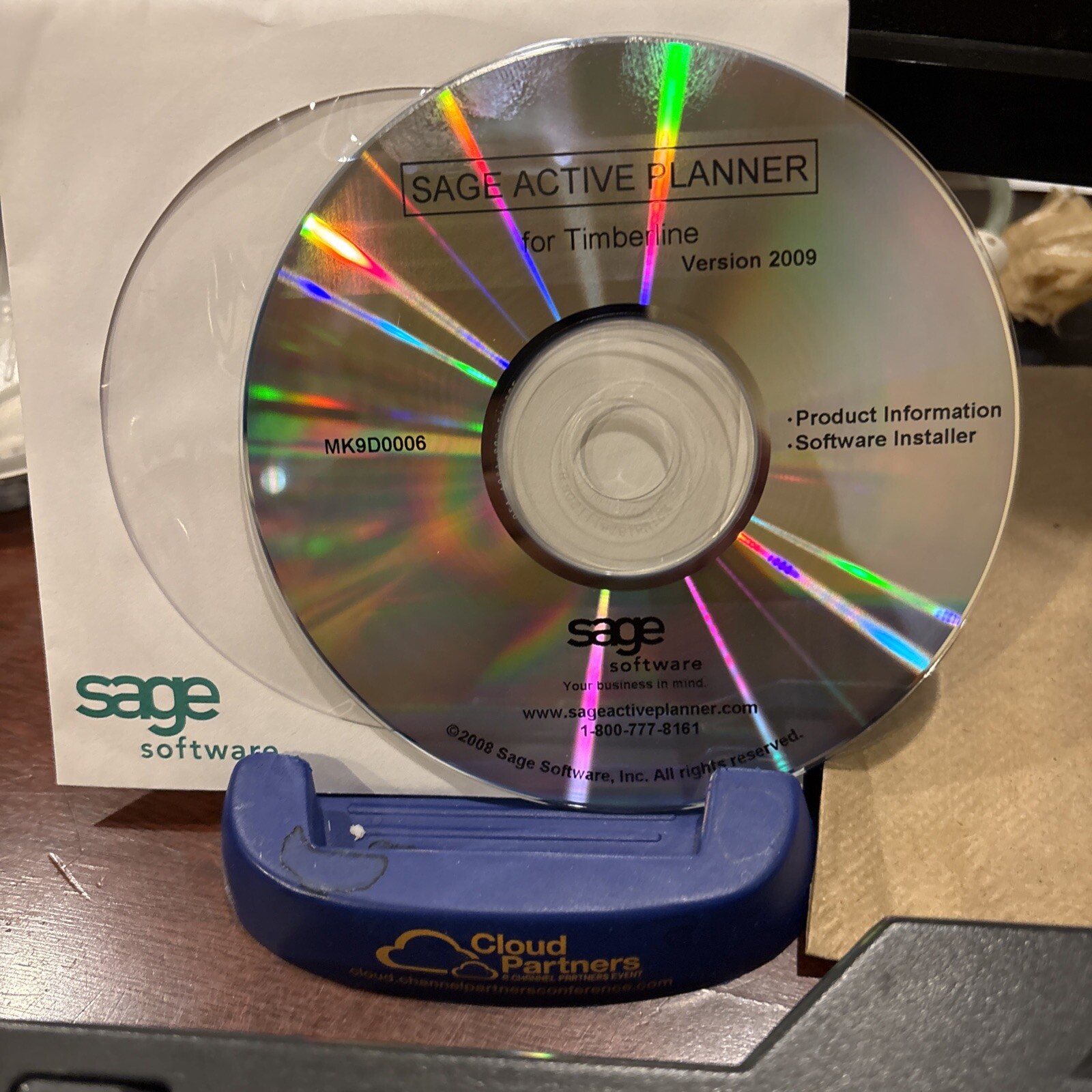 BRAND NEW UNUSED SAGE Active Planner  For Timberline 2009. Software + Docs On CD