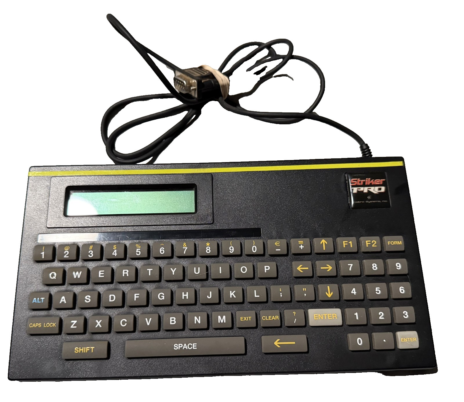 Cobra Systems Striker Pro Oil Change Sticker Printer Keypad Terminal Console