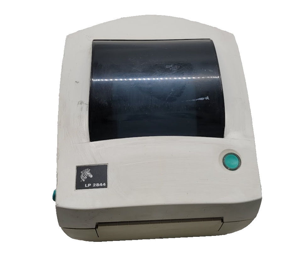 Zebra Technologies LP2844 Direct Thermal Printer Eltron Power Cord Labels