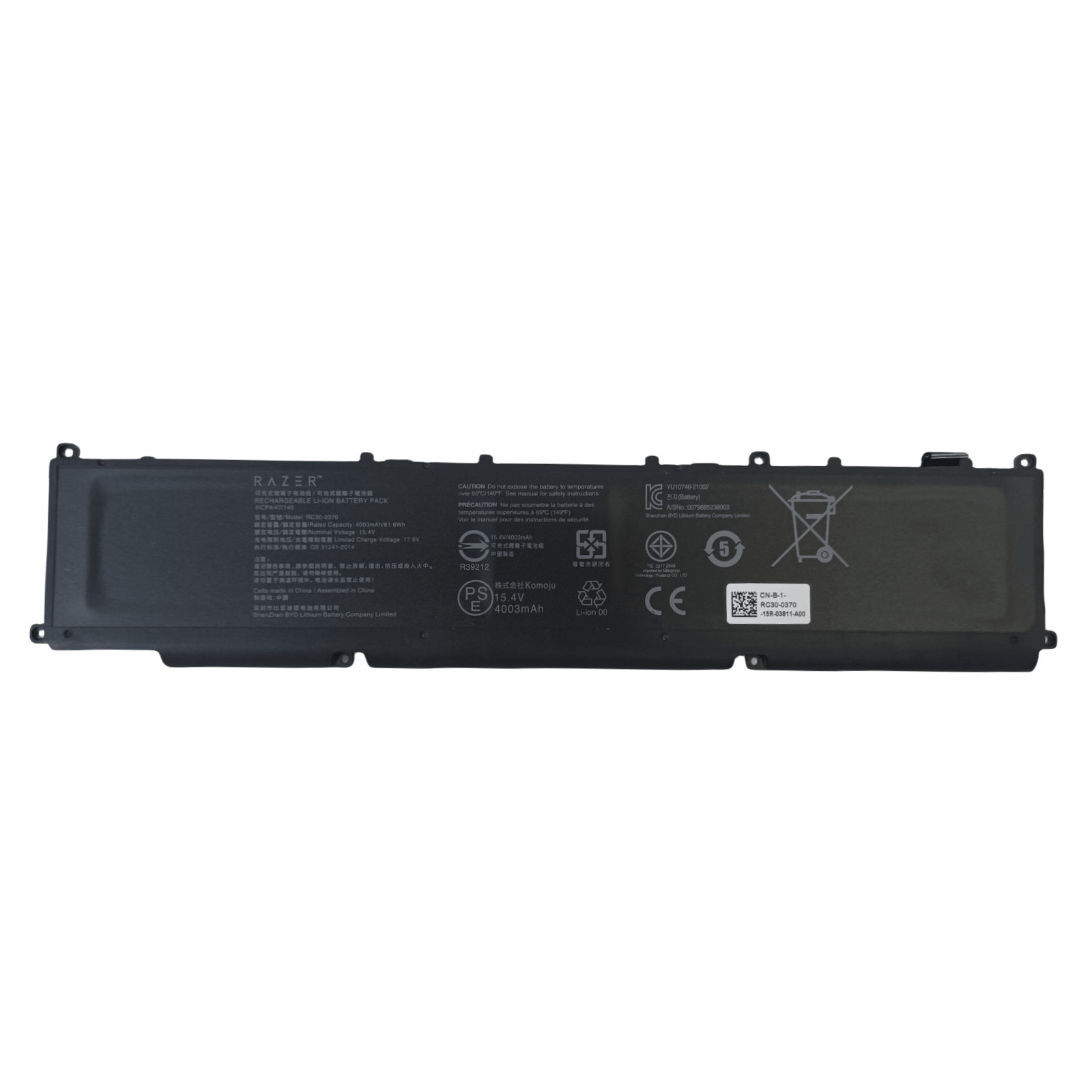 100% New RC30-0370 RZ09-0368 Battery For Razer Blade Ryzen 14" 2021 2022
