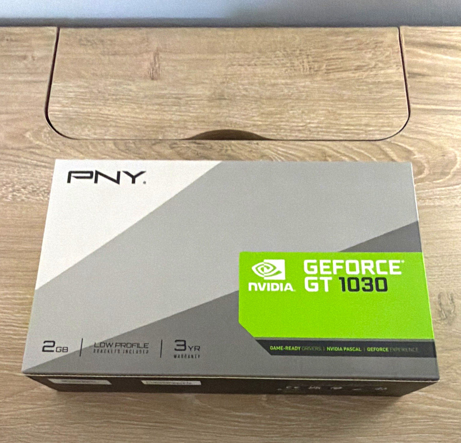 PNY GeForce GT 1030 2GB GDDR5 PCIe Graphics Card HDMI 2.0 DVI-D Low Profile