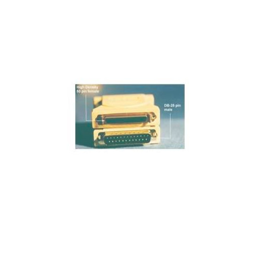 SCSI Adapter DB25 Male to SCSI 2 Half Pitch HPDB50 DM50 Female