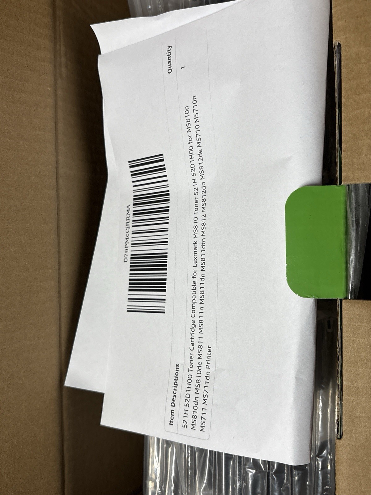 Lexmark MS810n MS810dn Compatible Toner Cartridge Replacement
