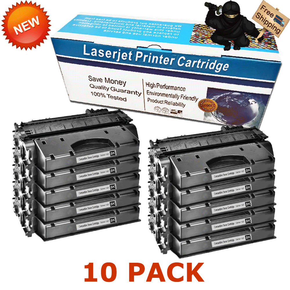 10 Pack CRG120 Toner Cartridge For Canon 120 ImageClass D1120 D1350 D1150 D1320