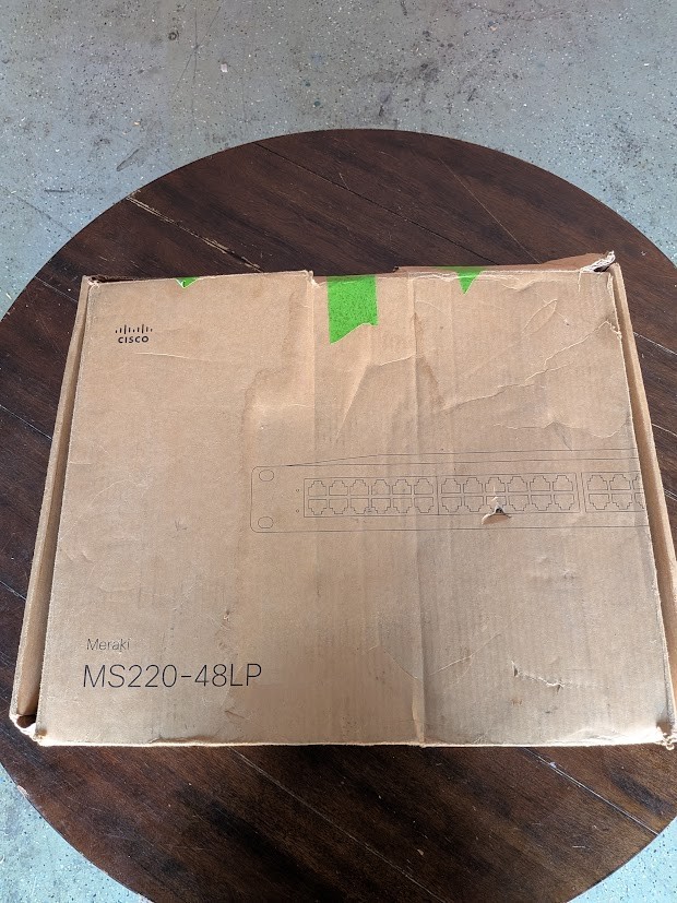 Cisco Meraki MS220-48LP 48-Port Gigabit PoE Switch MS220-48LP-HW Untested As-Is