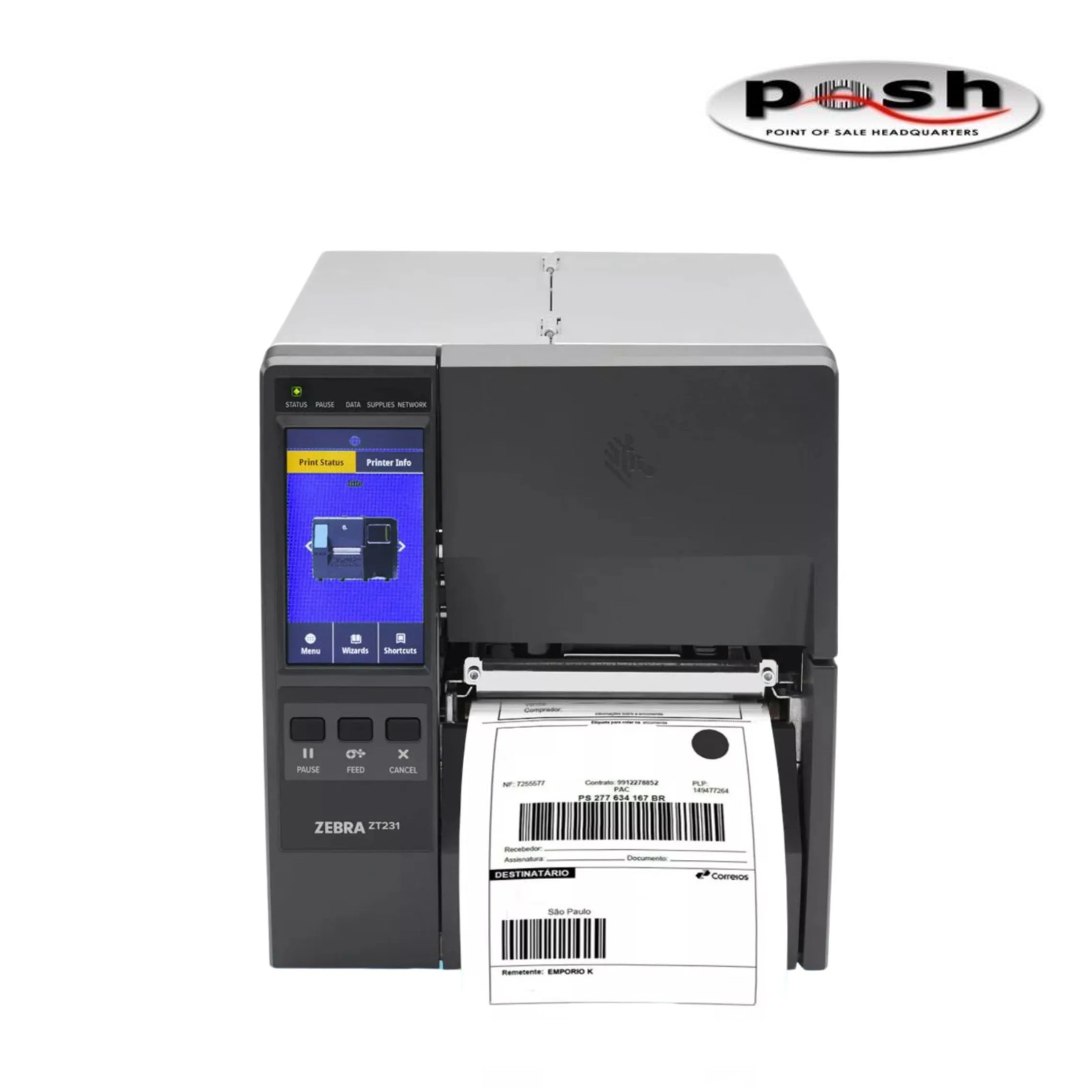 NEW Zebra ZT231 Thermal Transfer Label Printer WiFi BT Ethernet USB