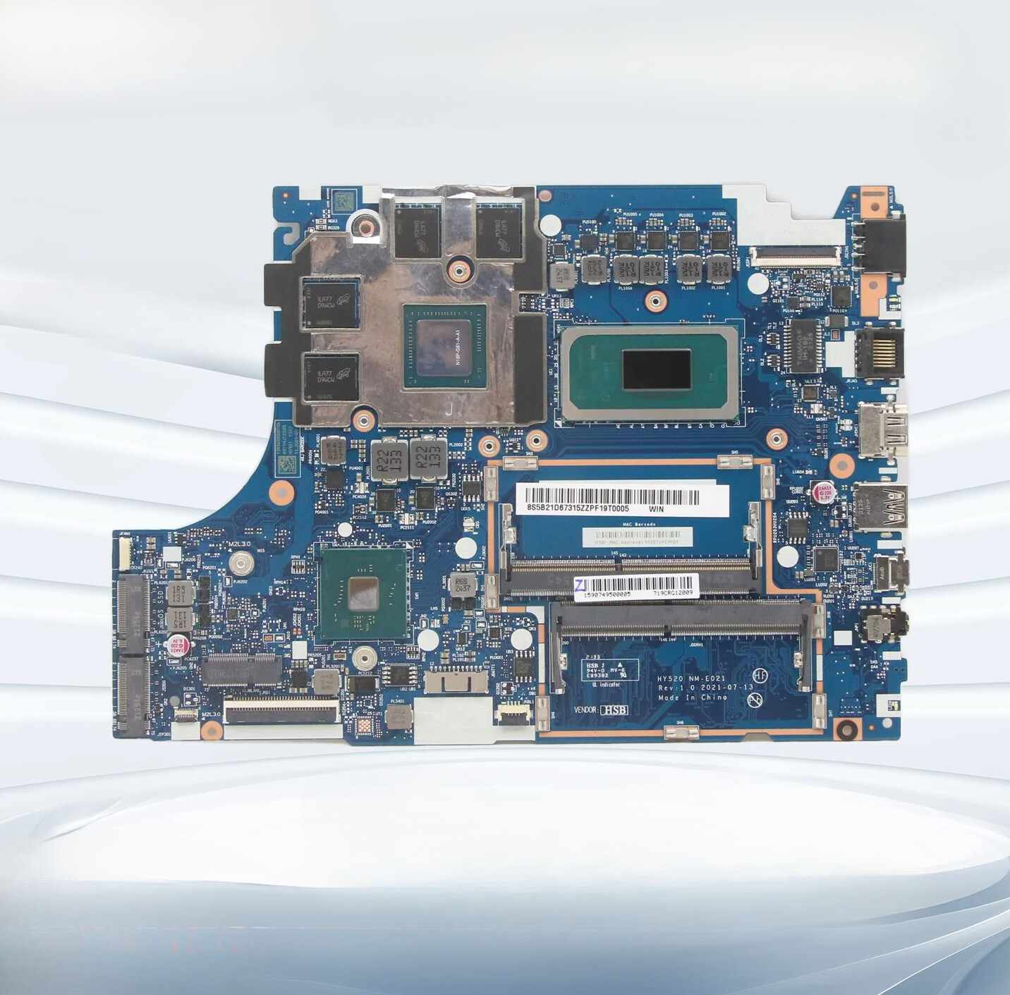 NM-E021 For Lenovo ThinkBook 15P G2 ITH Motherboard I5-11400H I7-11800H GTX1650