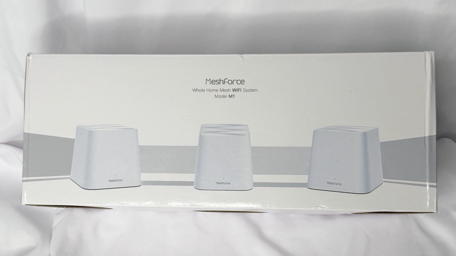 MeshForce M1 Whole Home Mesh AC1200 Dual Band WiFi System - Pack of 3