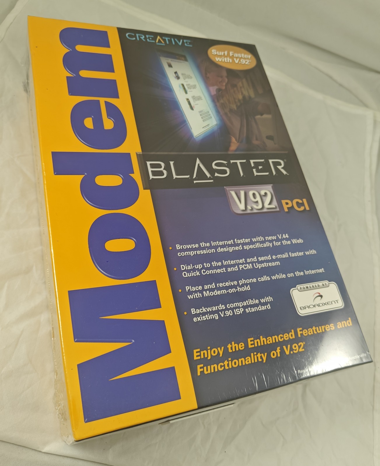 NEW Factory Sealed Creative Modem Blaster v.92 PCI 