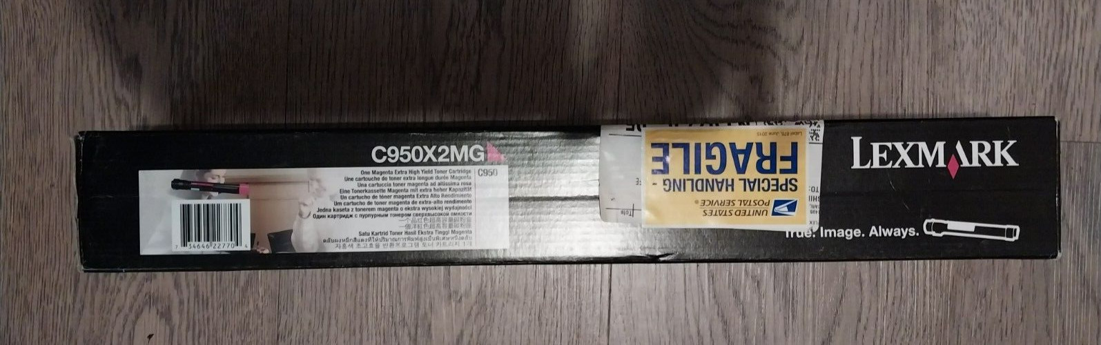 LEXMARK C950X2MG MAGENTA TONER CARTRIDGE HIGH YIELD