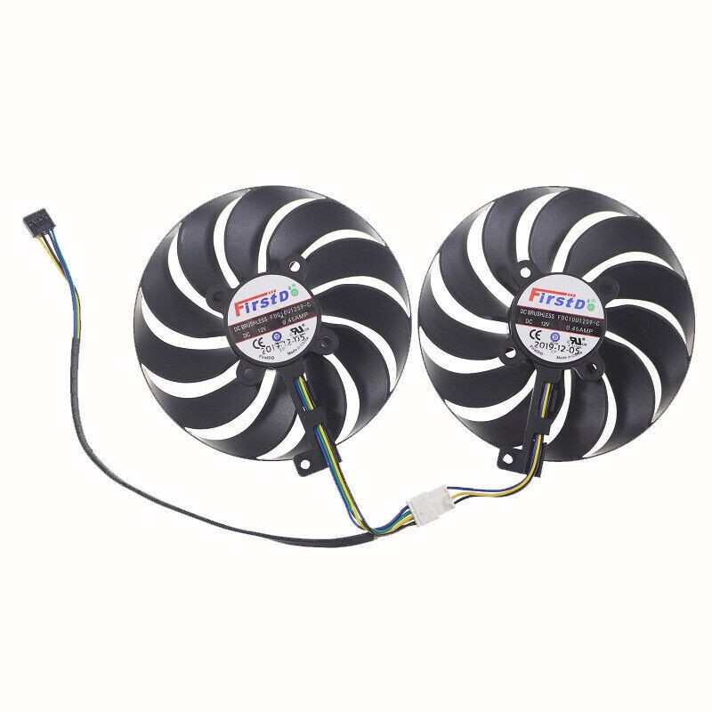 95MM DC12V graphics card fan for ASUS Radeon RX 5700 DUAL EVO OC FDC10U12S9-C