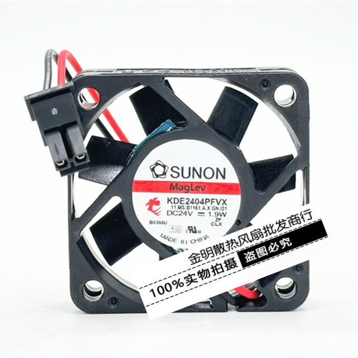 1PCS SUNON 4010 KDE2404PFVX 24V 1.9W DC Inverter Cooling Fan