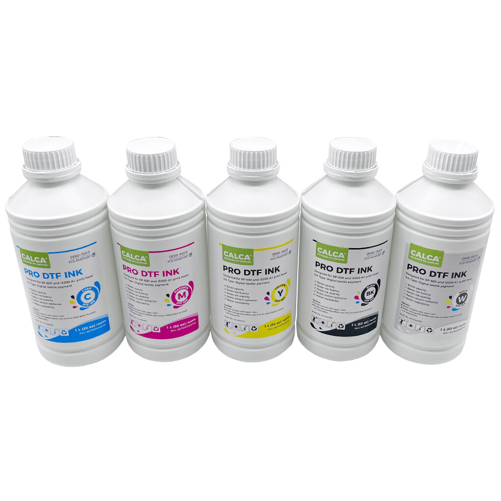 CALCA PRO DTF Ink for Printhead 32 oz 1L Water-based DTF Inks US Stock