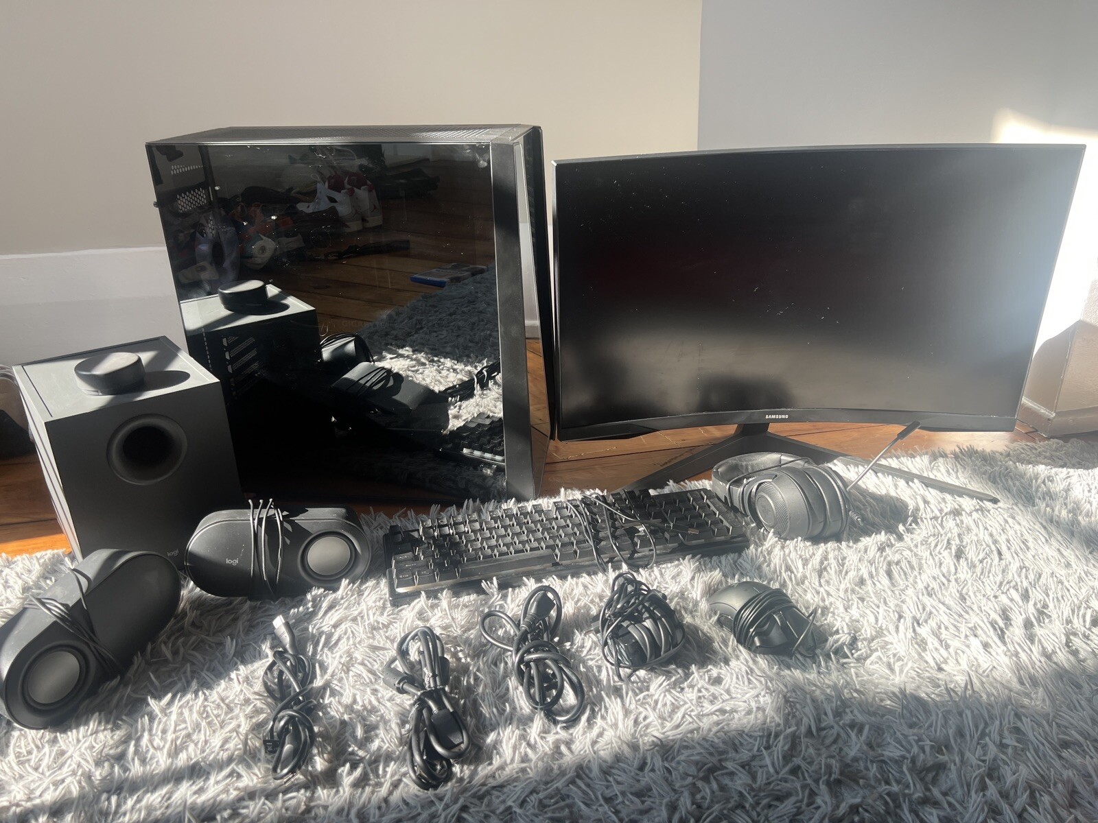 gaming pc desktop computer bundle READ DESCRIPTION