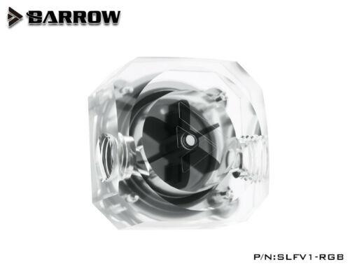 Barrow SLFV1-RGB Water Flow Meter Indicator Water Cooling with LCR 2.0 aRGB LED