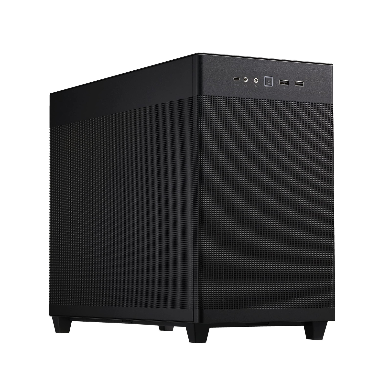 ASUS Prime AP201 Black MicroATX Computer Chassis with Mesh Panels and Cooling...