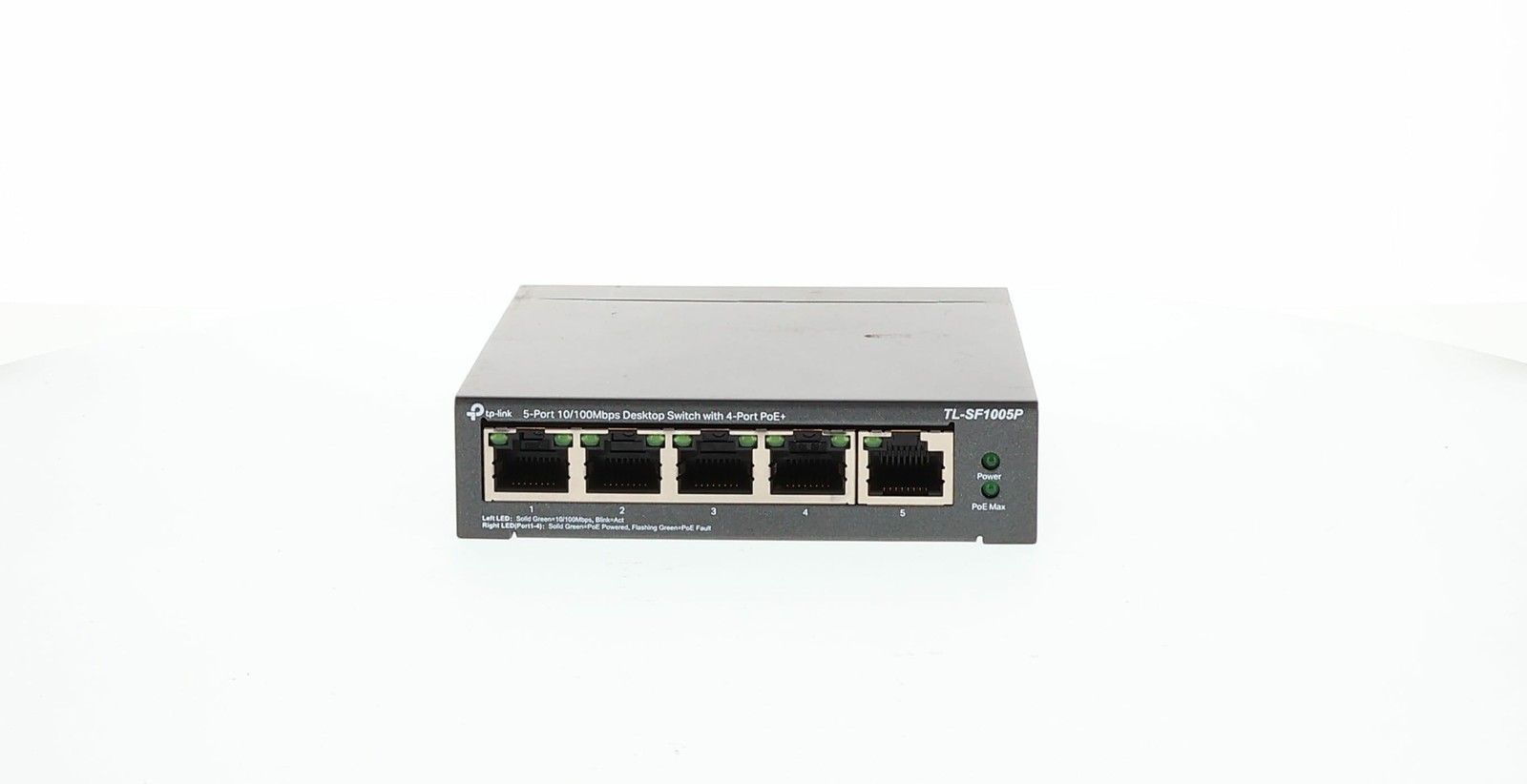 TP-Link TL-SF1005P 5-Port 10/100Mbps Fast Ethernet PoE Network Switch Desktop