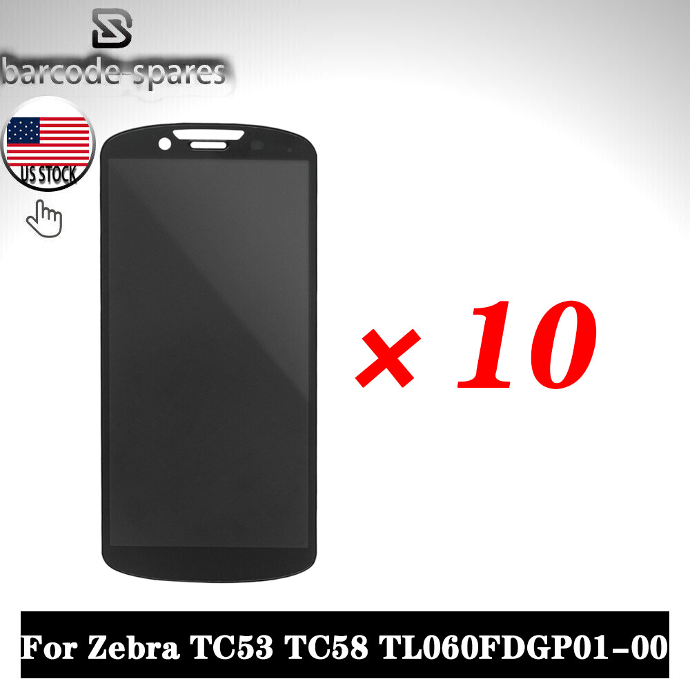 10PCS LCD Module with Touch Screen for Zebra  TC53 TC58 TL060FDGP01-00
