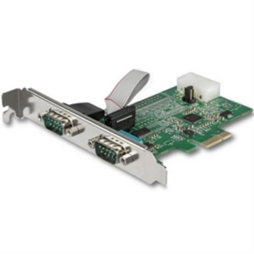 StarTech PEX2S953LP 2-Port PCIe RS232 Serial Adapter Card