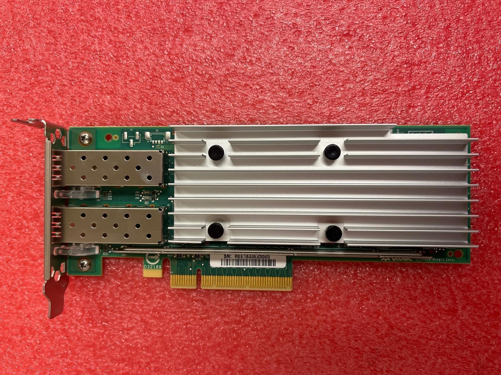 QLOGIC QL41262HLCU LP BRACKET, DUAL-PORT NETWORK CARD, TESTED