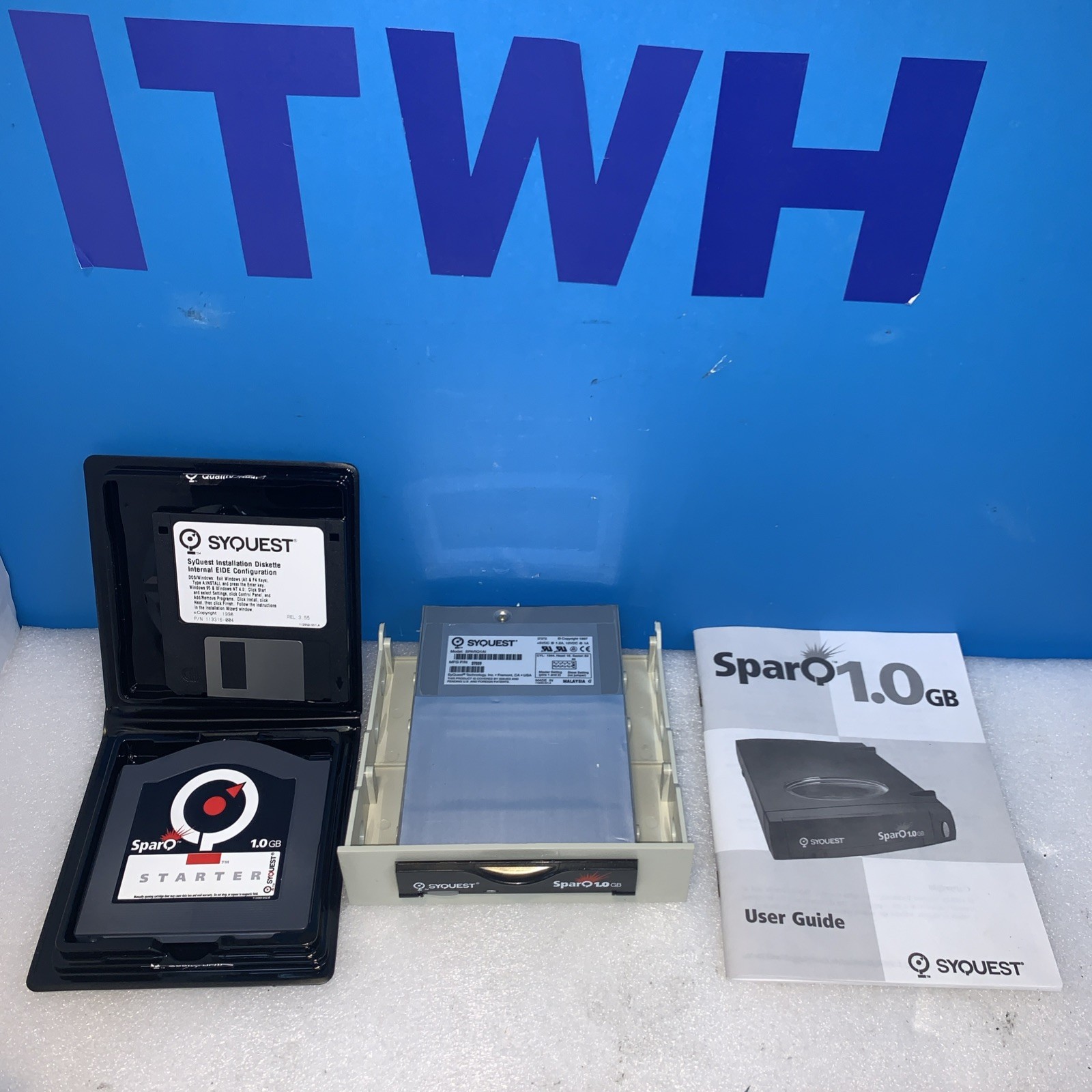 Vintage ~ Syquest Sparq 1.0GB Internal EIDE DOS/Windows 95 / NT 4.0 drive