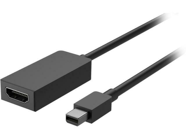 Microsoft - Surface Mini DisplayPort to HDMI 2.0 Adapter - Black EJT-00001