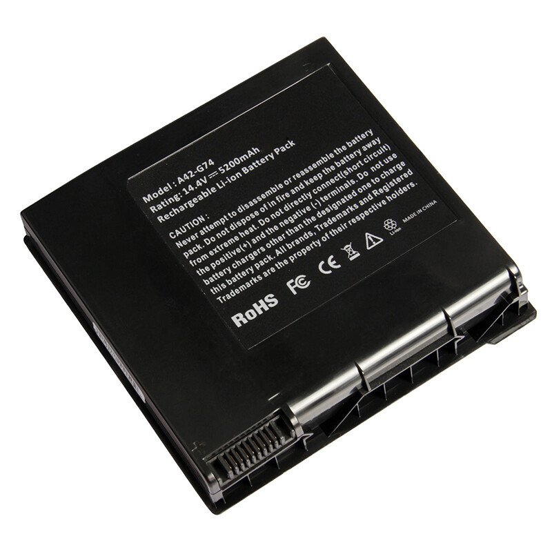 5200mAh A42-G74 Battery For Asus G74 G74J G74JH G74S G74SW  G74SX LC42SD128 new