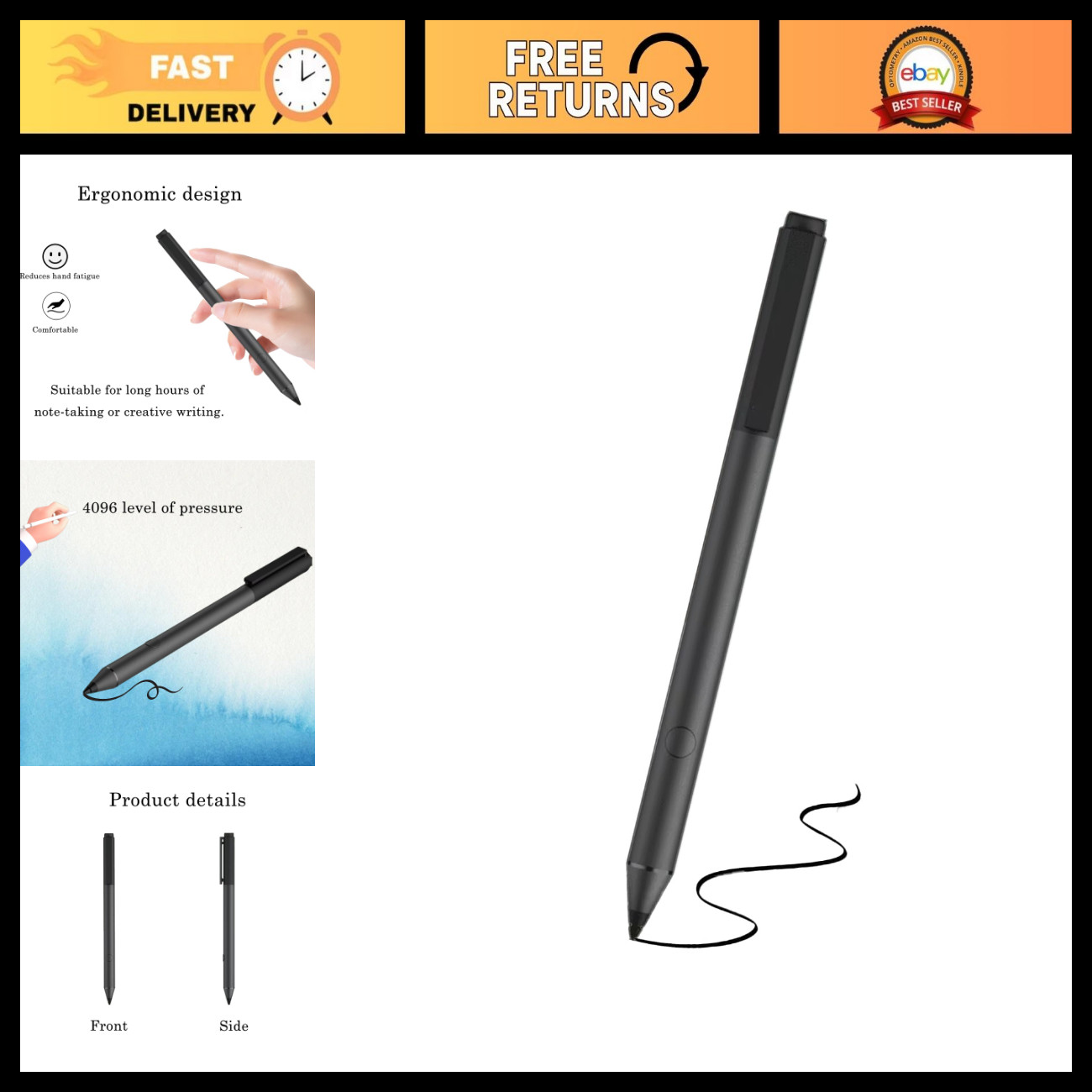 Stylus Pen for Kobo Libra & Clara Colour - Precision Touch Screen Accessory