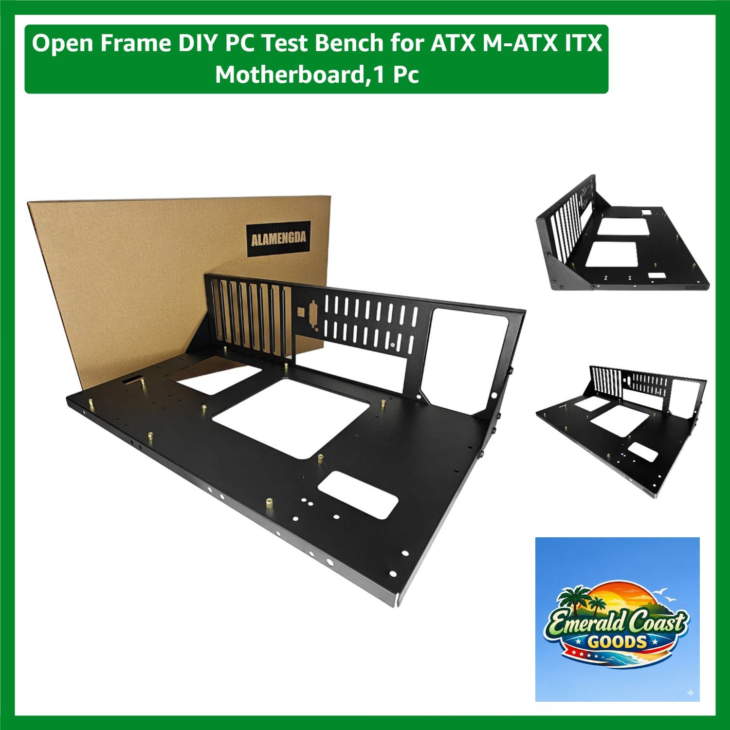 Open Frame DIY PC  Bench for ATX M-ATX ITX Motherboard,1 Pc